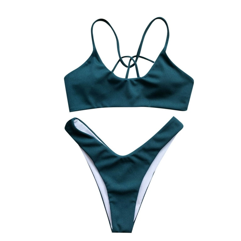 Bigersell Two Piece Bathing Suit Ladies Split Bikini Two Piece