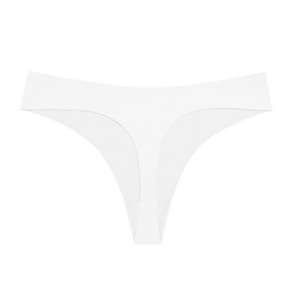 Bigersell Underwear Sets for Women Clearance Plus Size Cotton Underwear Women Cheeky Panty Style P-958 Nylon Period Panties G String Thong Briefs Mid Waist Women Cheeky Panties White XL