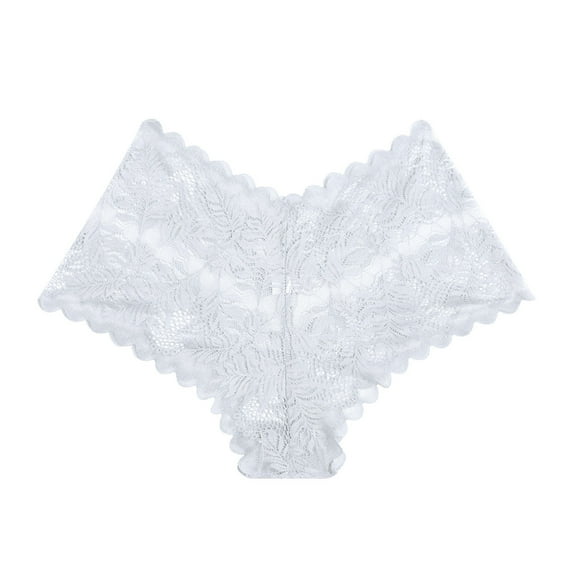 Bigersell Underwear Women Clearance High Waisted Thong Underwear Boy Shorts Panty Style P-760 Cotton Boyshort Panties Thong Bikini Sets Ladies Briefs Mid Waist Women's Bikini Panties White M