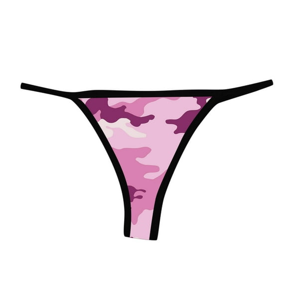 Bigersell Underwear Women Clearance Women Underwear Briefs Panty Style P-138 Polyester Cheeky Panties Bikini Thongs Briefs High Waist Women's Panties Pink S