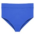 thumbnail image 1 of Bigersell Underwear for Women Clearance Women's Boy Short Panties Thong Panty Style P-50 Nylon Brief Panties Ladies Thong Underwear Briefs Mid Waist Women's Briefs Sky Blue M, 1 of 2