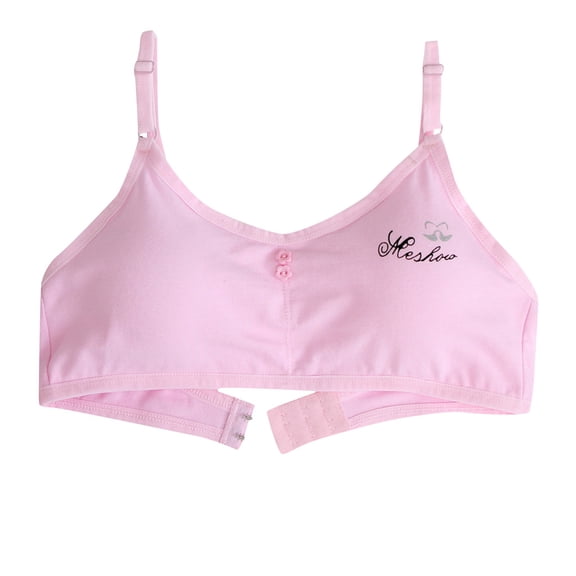 Bigersell V Neck Cami Bra for Women Girls Kids Girls Underwear Adjustment Bra Vest Children Underclothes Underwear Clothes Women's Plus Size Bandeau Bra for Female Girls, Style 112,