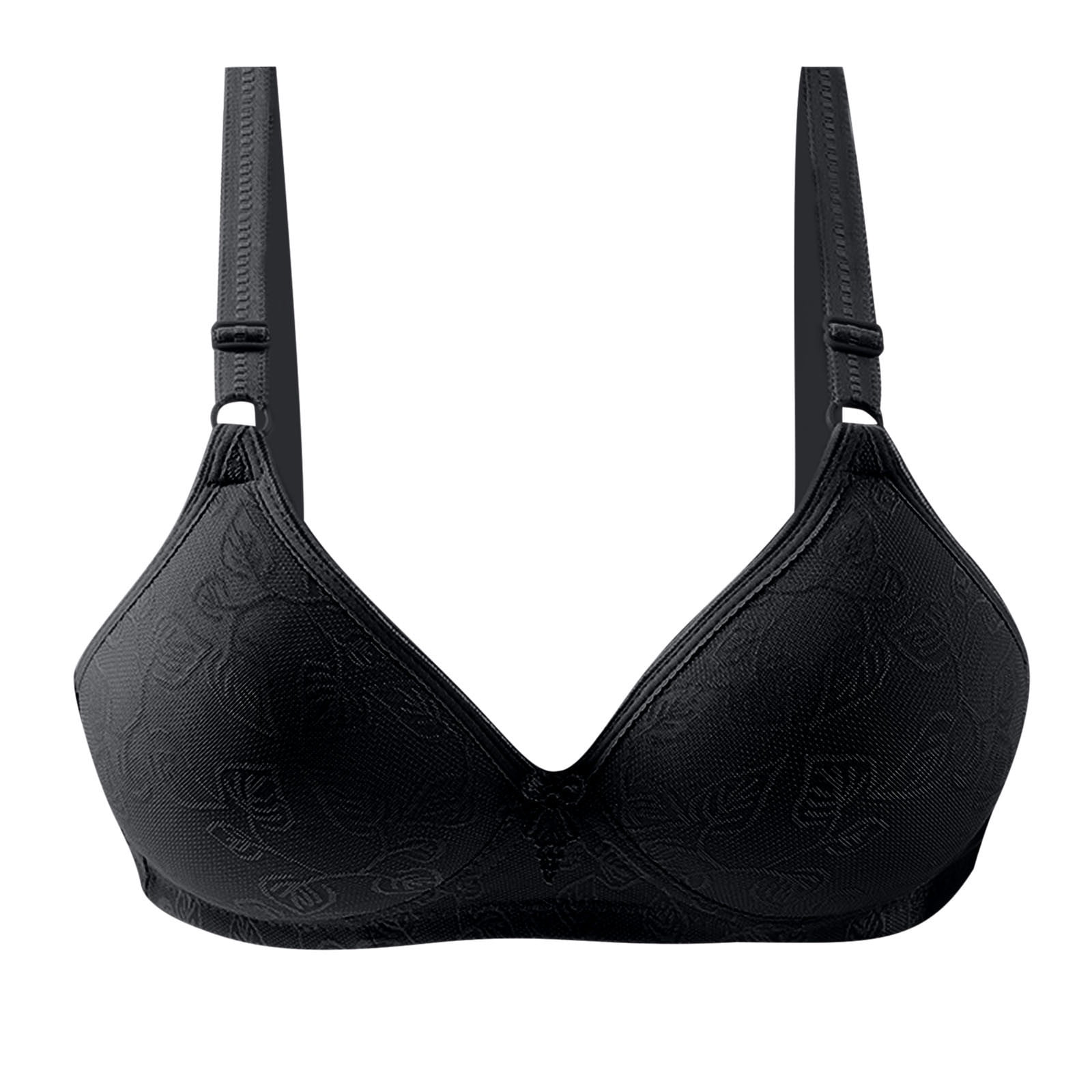 Bigersell Wirefree Bra with Support Women Fashion Wire Free Comfortable ...