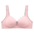 thumbnail image 1 of Bigersell Wireless Bralette Women Printed Gathered Together Daily Bra Underwear No Underwire Female Nylon Women's Seamless Sports Bra Regular T-Shirt Bra, Style 278, S, 1 of 4