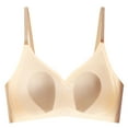 thumbnail image 1 of Bigersell Wireless Cami Bra Discouts Comfortable Without Underwire Bra Push-Up Bra Style F-1006 Beige M, 1 of 5