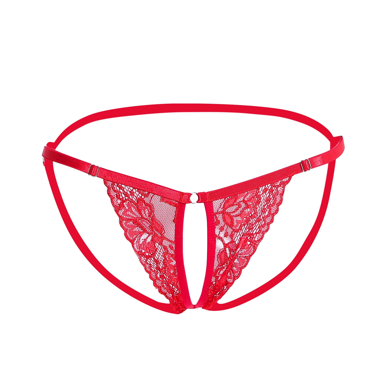 Bigersell Women Panties Clearance Womens Lace Underwear Cheeky Panty ...