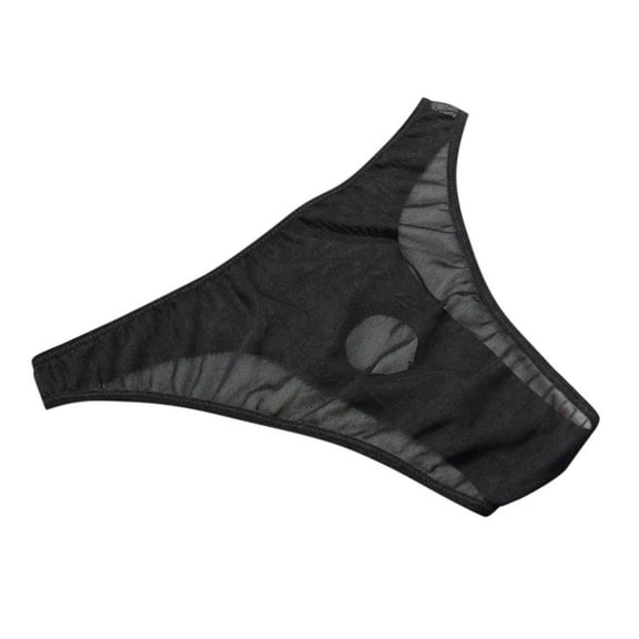 Bigersell Women Underwear Clearance Women's Underwear Seamless Panty Style P-355 Polyester Cheeky Panties Lace Thongs Ladies Briefs High Waist Women's Bikini Panties Black One Size