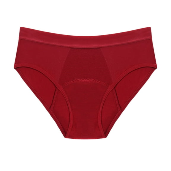 Bigersell Women's Boy Short Panties Clearance Womens Panties Bikini Panty Style P-581 Polyester Bikini Panties High Waisted Thongs Ladies Briefs High Waist Women's Panties Red XL