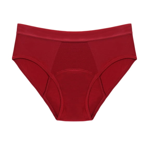 Bigersell Women's Boy Short Panties Clearance Womens Panties Bikini Panty Style P-581 Polyester Bikini Panties High Waisted Thongs Ladies Briefs High Waist Women's Panties Red XL