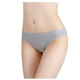 thumbnail image 1 of Bigersell Women's Boy Short Panties Clearance Womens Underwear Boyshorts Boy Shorts Panty Style P-1014 Cotton Plus Size Panties Ladies Thongs Seamless Briefs Mid Waist Women's Bikini Panties Gray M, 1 of 6