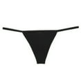 thumbnail image 1 of Bigersell Women's Briefs Clearance High Cut Underwear Women Period Panty Style P-1194 Spandex Shaping Panties G String Thongs Ladies Briefs High Waist Women's Panties Black XXL, 1 of 3