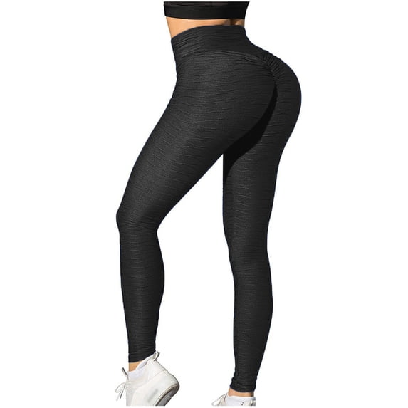 Bigersell Women's Casual Work Yoga Pants Yoga Full Length Pants Womens Stretch Yoga Leggings Fitness Running Gym Sports Full Length Active Pants Ladies Yoga Pants Stretchy