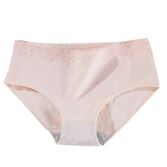 Bigersell Women's Panties Clearance Underwear Women Boy Shorts Panty Style P-507 Cotton Boyshort Panties Cotton Thongs Ladies Briefs Mid Waist Women's Bikini Panties Beige M