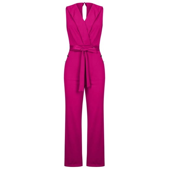 Bigersell Women's Shaping Bootcut Jumpsuits Jumpsuit Fashion Womens Bandage Solid Cold Shoulder Suspender Cami Pants Zipper Jumpsuit Bootcut Jumpsuits for Ladies