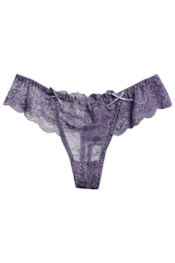 Women's Underwear Clearance Seamless Cotton Underwear Women Boyshort Thongs Panty Style P-517 Cotton Boyshort Panties G String Thong Briefs Mid Waist Women Cheeky Panties Purple XL
