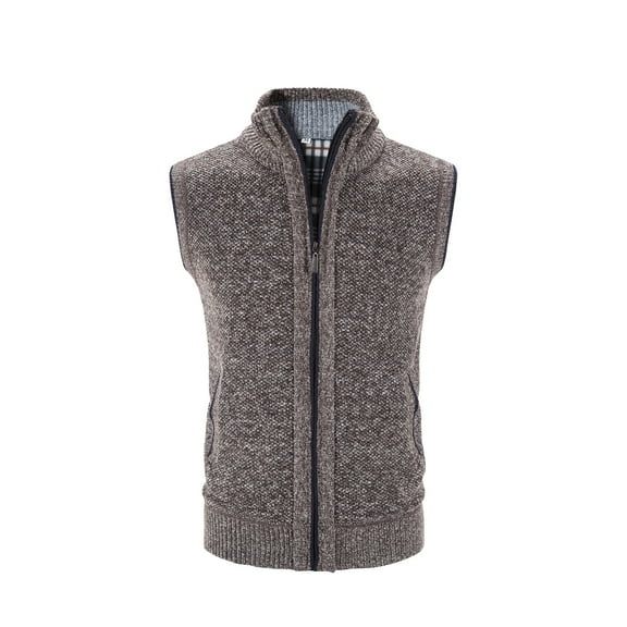 Bigersell Women's Winter Hoodies Pullover Fall Cardigan 2021 Fall and Winter Plus Faux Fleece Jacket Men's Sweater Stand Collar Fall Cardigan Cute Cardigans Women