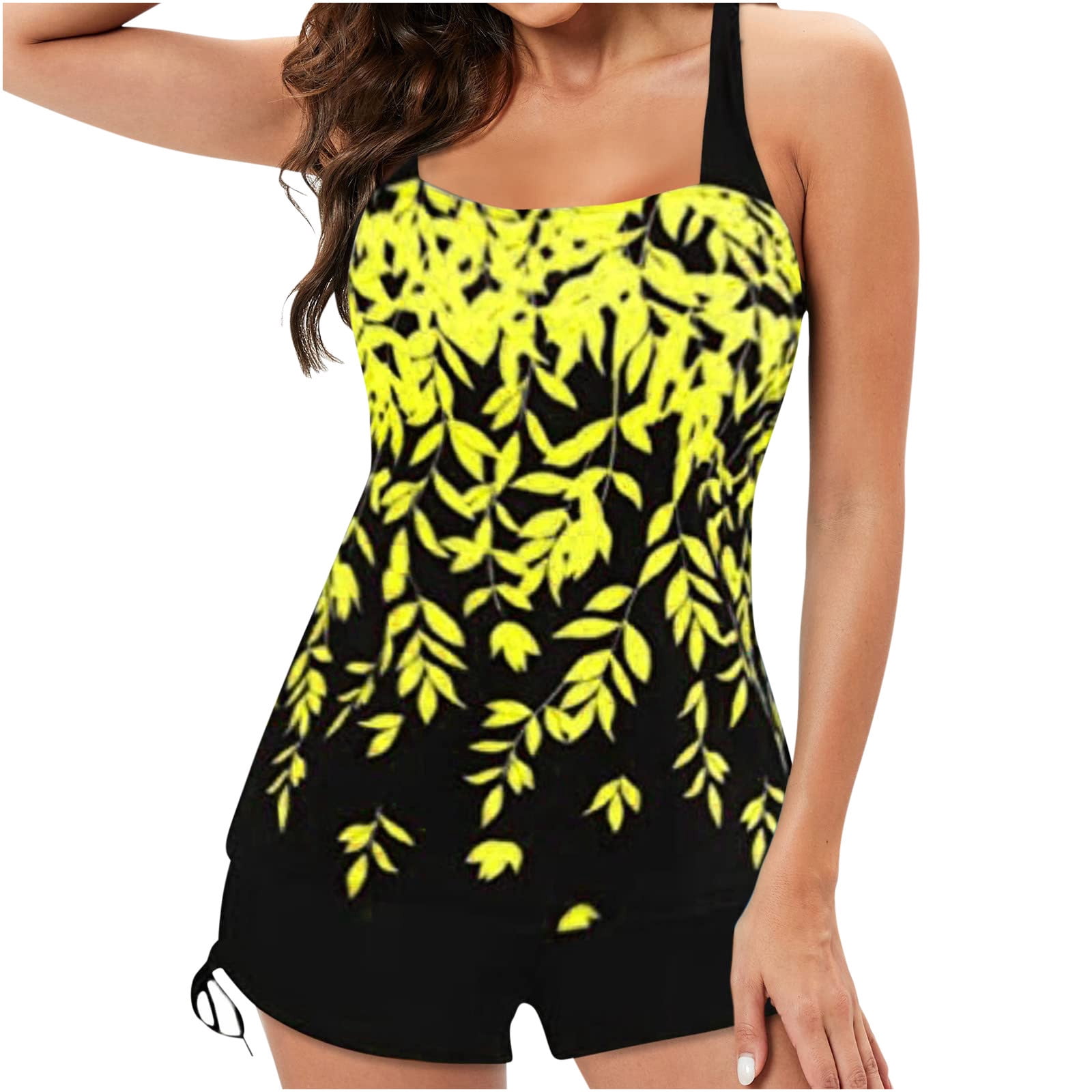 Bigersell Womens Bandeau Swimsuits Summer Ladies Swimsuits Tankinis
