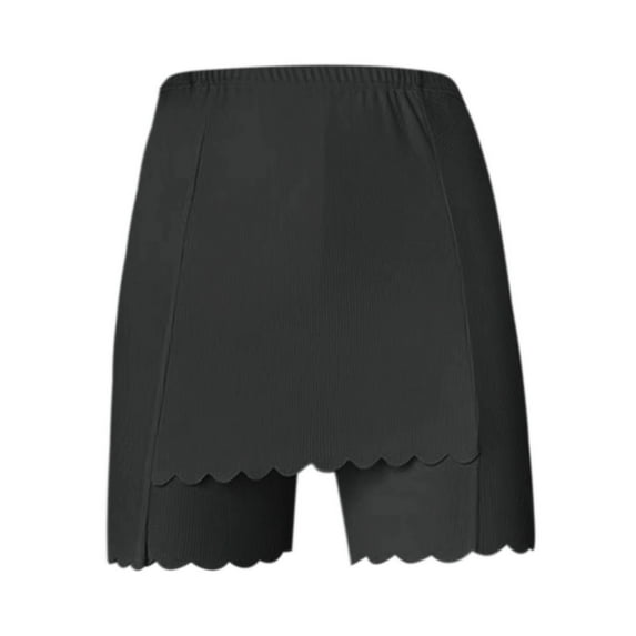 Bigersell Womens Cotton Underwear Clearance Seamless High Waisted Underwear Cheeky Panty Style P-922 Nylon Brief Panties Lace Thongs Briefs Mid Waist Women Cheeky Panties Black L