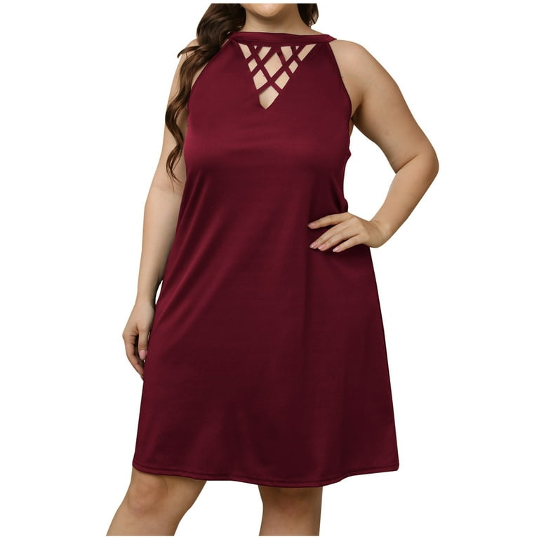 Bigersell Womens Maxi Dresses for Summer Women's Back Strap Skirt