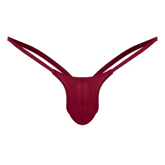 Bigersell Womens Panties Cotton Clearance Womens Cheeky Underwear Bikini Panty Style P-245 Spandex Shaping Panties Thongs Briefs High Waist Women's Bikini Panties Wine L