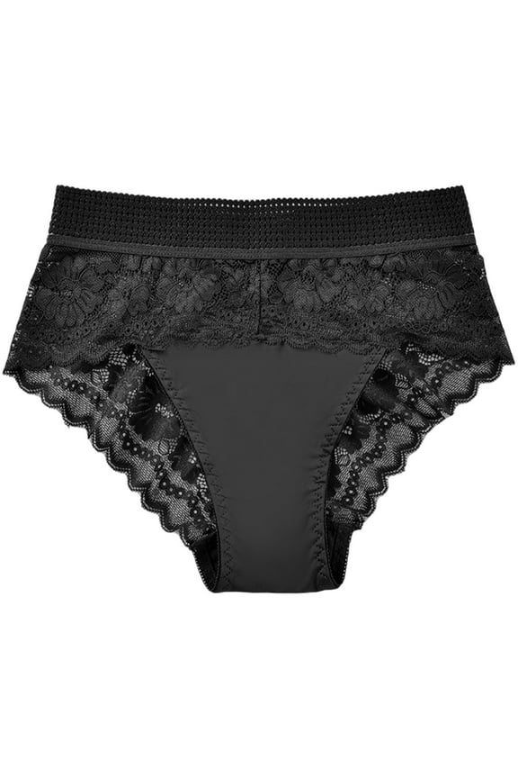 Womens Panties Seamless Clearance Cotton Panties Women Cheeky Panty Style P-35 Nylon Brief Panties Thong Bikini Briefs Mid Waist Women Cheeky Panties Black S