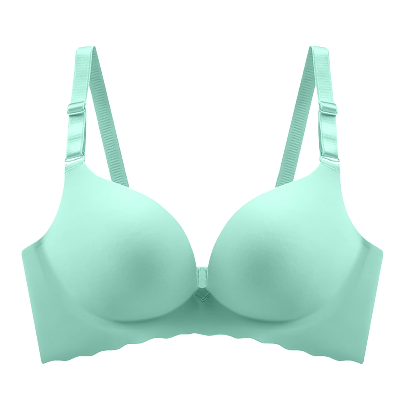 Bigersell Womens Push up Bras Seamless TShirt Bra BackSmoothing Solid