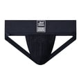 thumbnail image 1 of Bigersell Womens Thong Underwear Clearance Womens Boxers Underwear Boy Shorts Panty Style P-1703 Cotton Boyshort Panties Ladies Thong Briefs Mid Waist Women's Bikini Panties Black L, 1 of 3