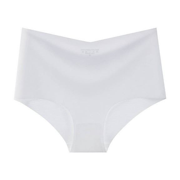 Bigersell Womens Underwear Cotton Clearance Boy Shorts Underwear Women Boyshort Thongs Panty Style P-917 Cotton Plus Size Panties Thong Bikini Briefs Mid Waist Women Cheeky Panties White 3Xl