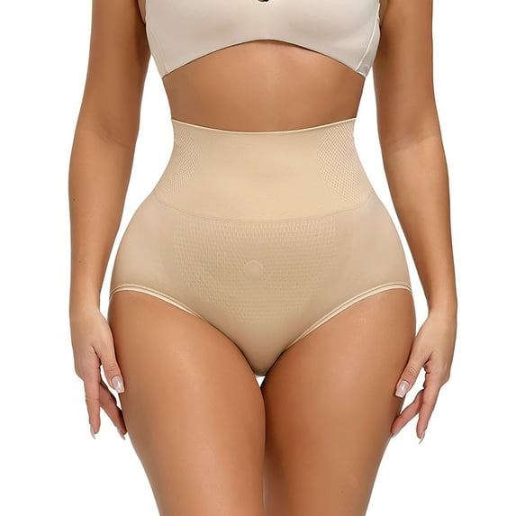 Bigersell Womens Underwear Seamless Clearance No Show Underwear Boy Shorts Panty Style P-1050 Cotton Boyshort Panties Plus Size Thongs Briefs Mid Waist Women's Bikini Panties Beige One Size