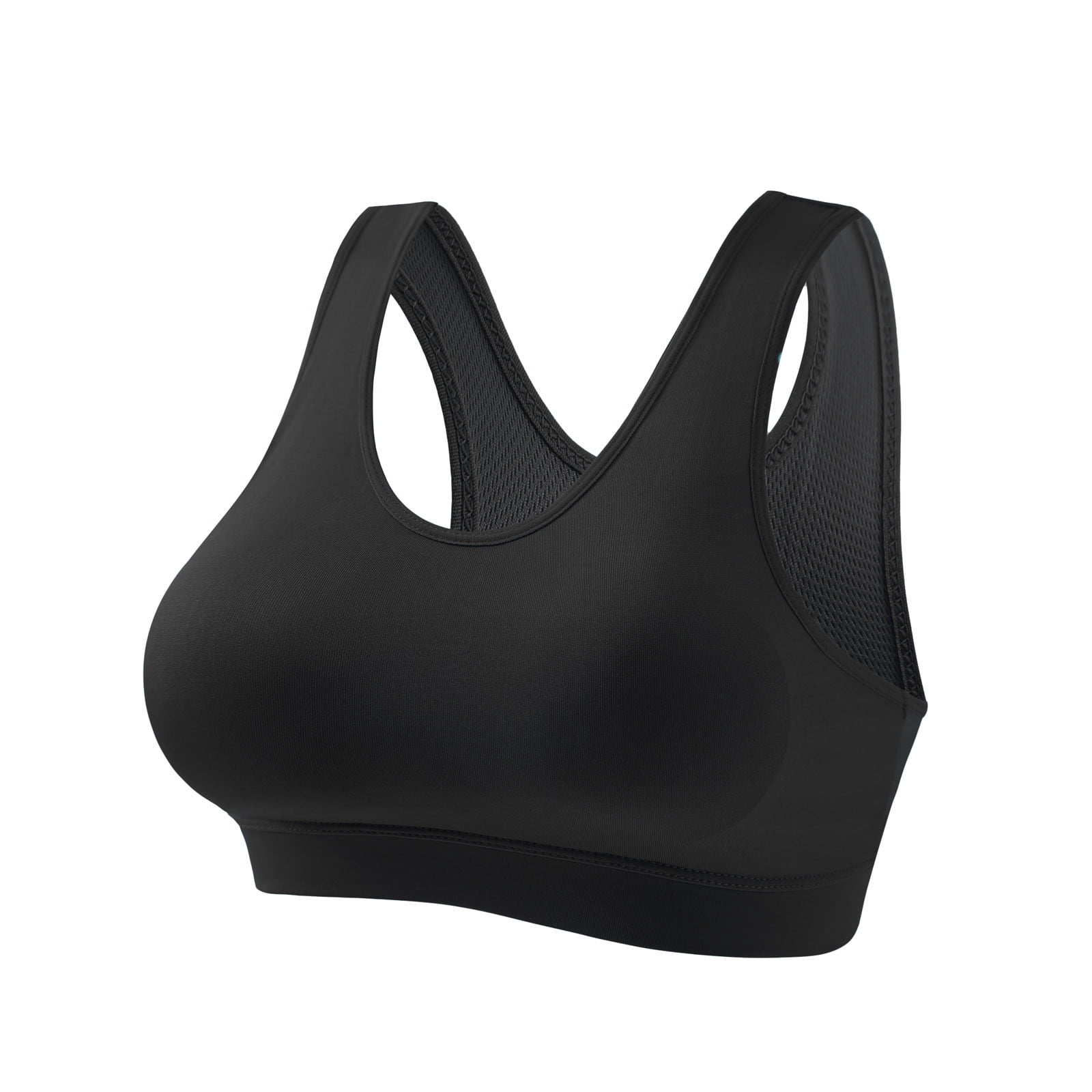 Bigersell Workout Sports Bras for Women Deals Women Bras Bralette Bra Style  B612 V-Neck Padded Bras Pull-On Bra Closure Juniors Size T Shirt Bras for  Women Black XL 