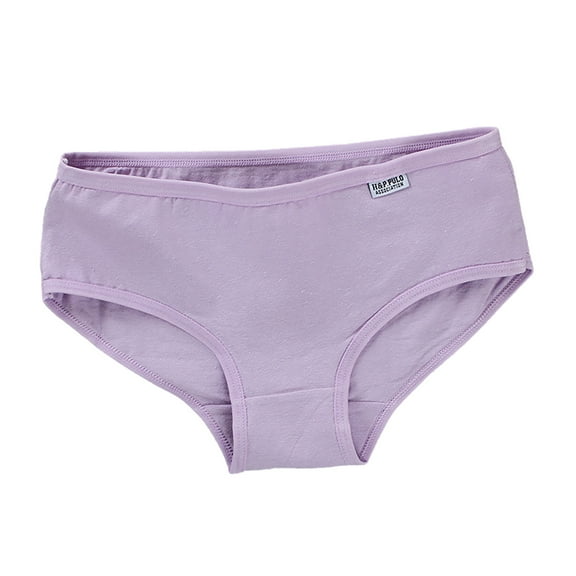 Bigersell Workout Underwear for Women Clearance Period Underwear Women Plus Size Boyshort Thongs Panty Style P-1150 Cotton Boyshort Panties Thong Briefs Mid Waist Women Cheeky Panties Purple One Size