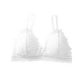 thumbnail image 1 of Bigersell Yoga Sports Bra Lace Wrap Chest Tube Tops Backless Bra Camisole Underwear Women Size Females Bra, Style 555, White, 1 of 2
