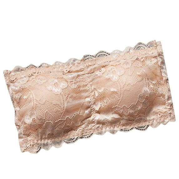 Bigersell Yoga Sports Bras for Women Clearance Full Figure Bras for Women Full-Figure Bra Style R1269 V-Neck Lightly Lined Bras Pull-On Bra Closure Women Size Bras No Underwire Pink L