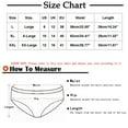 thumbnail image 1 of Bigersell Bikini Panties for Women Clearance Womens Underwear Bikini Panty Style P-1681 Spandex Shaping Panties Cotton Thong Underwear Ladies Briefs High Waist Women's Bikini Panties Coffee XL, 1 of 5
