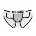 thumbnail image 1 of Bigersell Cheeky Panties Clearance Plus Size Underwear Women 4X-5X Seamless Panty Style P-1331 Polyester Cheeky Panties Thongs Briefs High Waist Women's Bikini Panties White M, 1 of 4