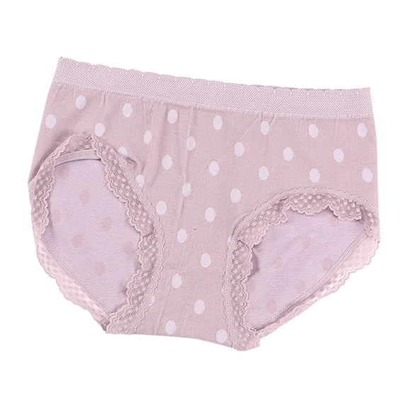 Bigersell Cotton Boyshort Underwear for Women Clearance Thong Panties G-Strings Panty Style P-1458 Nylon Period Panties Cotton Thong Briefs Mid Waist Women's Bikini Panties Purple F