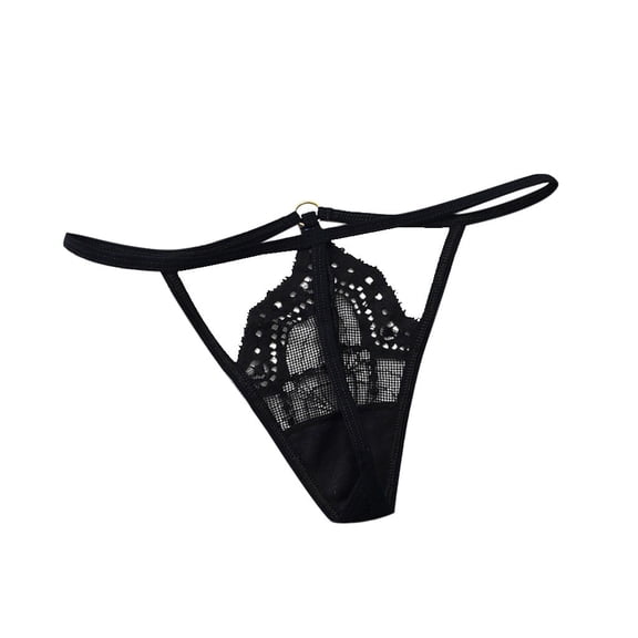 Bigersell Cotton Underwear for Women Clearance Womens Bikini Underwear Cotton High Cut Panty Style P-235 Cotton Plus Size Panties Thongs Ladies High Waist Briefs Mid Waist Women's Briefs Black F