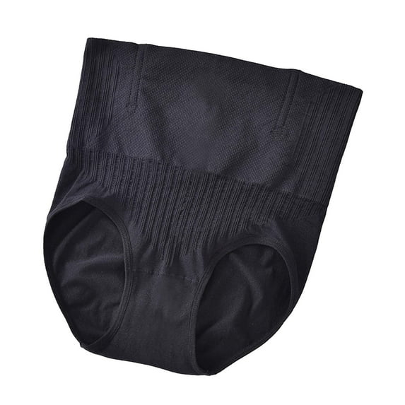 Bigersell Cotton Womens Underwear Clearance Cotton Underwear Women Seamless Panty Style P-1753 Polyester Cheeky Panties Cotton Thong Underwear Ladies Briefs High Waist Women's Panties Black L