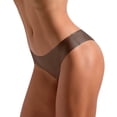 thumbnail image 1 of Bigersell Crotchless Panties Lingerie Clearance Underwear Women G-Strings Panty Style P-1201 Nylon Period Panties Plus Size Thongs Briefs Mid Waist Women's Bikini Panties Brown XXL, 1 of 3