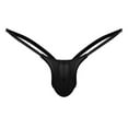 thumbnail image 1 of Bigersell High Waist Underwear Women Clearance High Waisted Thong Underwear Cheeky Panty Style P-245 Nylon Period Panties Lace Thongs Briefs Mid Waist Women Cheeky Panties Black L, 1 of 5