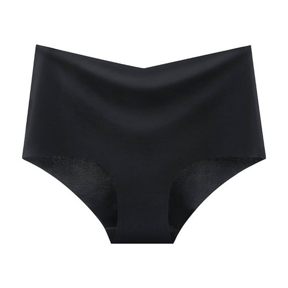 Bigersell High Waisted Thong Underwear Clearance Ladies Underwear Panties Cotton Seamless Panty Style P-917 Polyester Bikini Panties Ladies Seamless Thong Briefs High Waist Women's Panties Black 3Xl