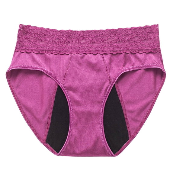 Bigersell Lace Underwear Clearance High Waisted Underwear Women Seamless Panty Style P-949 Polyester Bikini Panties Thongs Briefs High Waist Women's Bikini Panties Purple XL