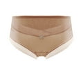 thumbnail image 1 of Bigersell Ladies Underwear Panties Clearance High Waist Underwear Women Cheeky Panty Style P-400 Nylon Brief Panties Thong Briefs Mid Waist Women Cheeky Panties Orange L, 1 of 2