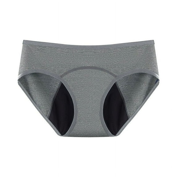 Bigersell Pregnancy Underwear Clearance Womens Panties Cotton Thong Panty Style P-1602 Nylon Brief Panties Ladies Cotton Thongs Briefs Mid Waist Women's Briefs Gray S