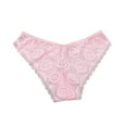 thumbnail image 1 of Bigersell Seamless Underwear for Women Thong Clearance Thermal Underwear Thong Panty Style P-573 Nylon Brief Panties Thongs Ladies High Waist Briefs Mid Waist Women's Briefs Pink M, 1 of 4