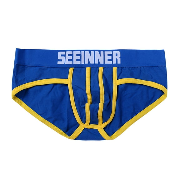 Bigersell Shapewear Underwear Clearance Shapewear Underwear Seamless Panty Style P-473 Polyester Cheeky Panties Lace Thongs Ladies Briefs High Waist Women's Bikini Panties Blue XL