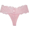 thumbnail image 1 of Bigersell No Show Underwear for Women Clearance Ladies Underwear Panties Boyshort Thongs Panty Style P-1103 Cotton Plus Size Panties G String Thong Briefs Mid Waist Women Cheeky Panties Pink XXL, 1 of 2