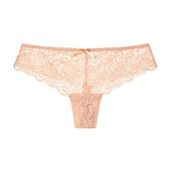 Bigersell Underwearss for Women Clearance Woman Underwear Boyshort Thongs Panty Style P-571 Cotton Plus Size Panties Ladies Thongs Briefs Mid Waist Women Cheeky Panties Beige S