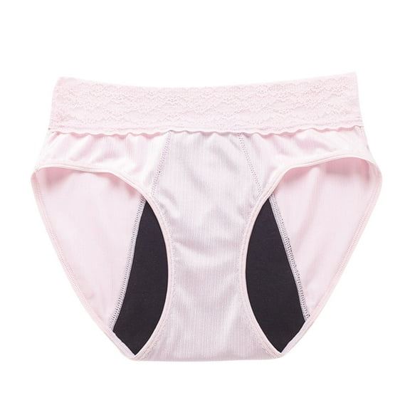 Bigersell Women Panties Clearance Seamless Underwear Thong Panty Style P-949 Nylon Brief Panties Thong Panties Briefs Mid Waist Women's Briefs Pink M