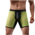 thumbnail image 1 of Bigersell Women’S Underwear Clearance Lace Panties Women Boy Shorts Panty Style P-512 Cotton Boyshort Panties Plus Size Thongs Briefs Mid Waist Women's Bikini Panties Green L, 1 of 8